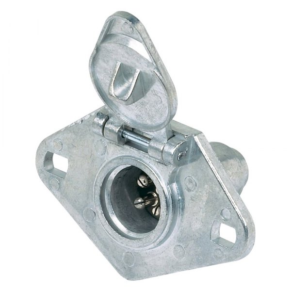 Hopkins Towing® - 4-Pole HD Round Car End Connector