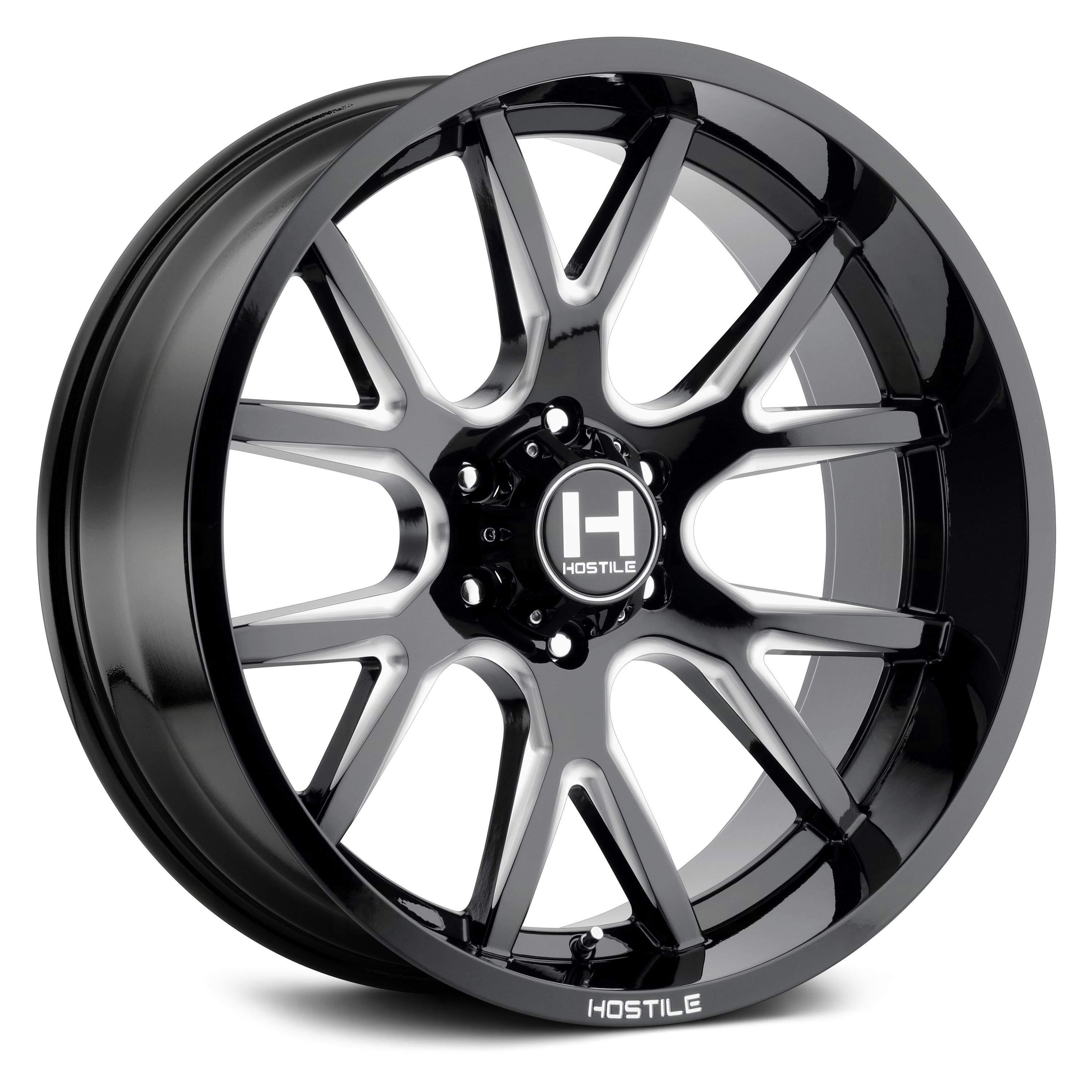 Hostile H Rage Wheels Blade Cut Rims