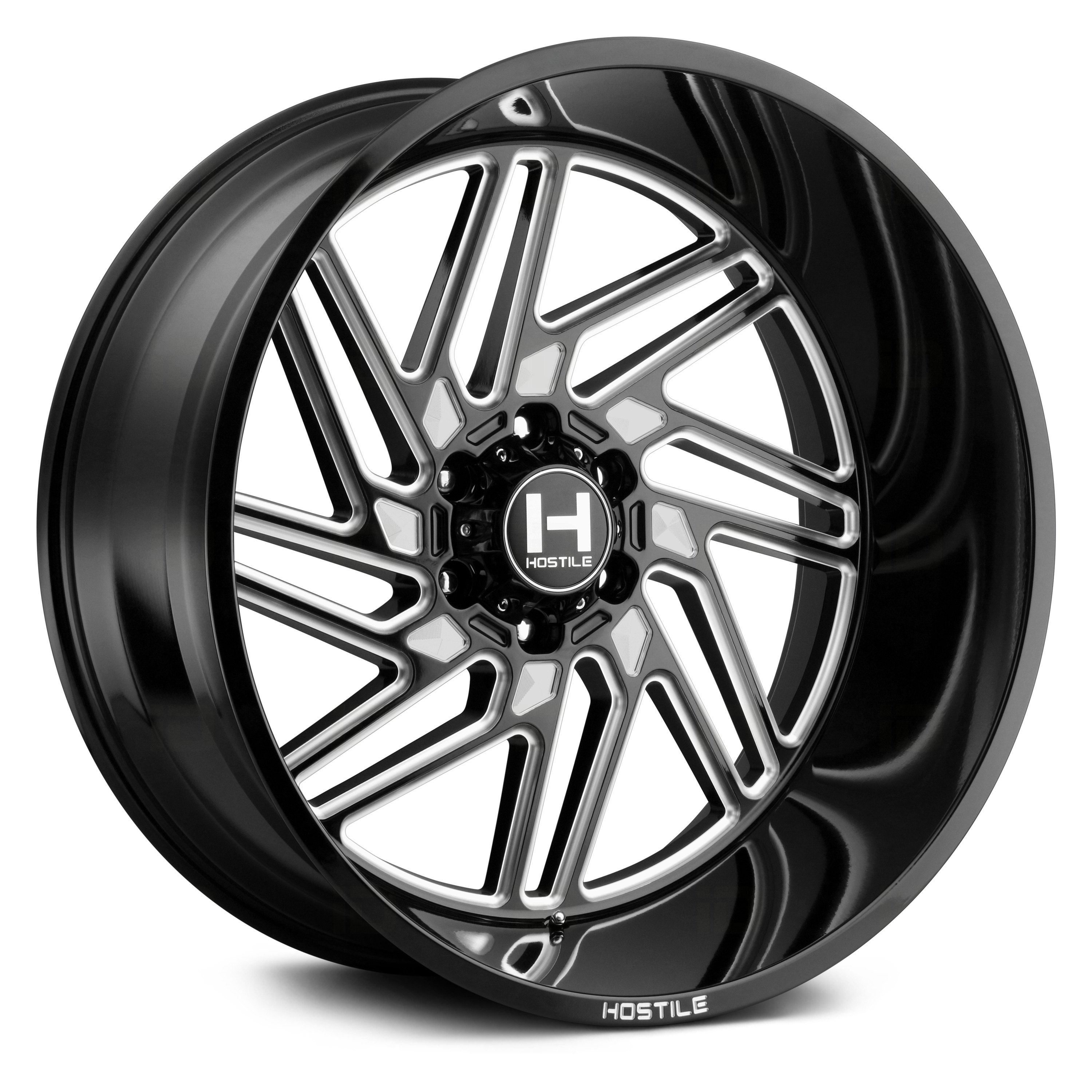 HOSTILE® H116 JIGSAW Wheels - Blade Cut Rims