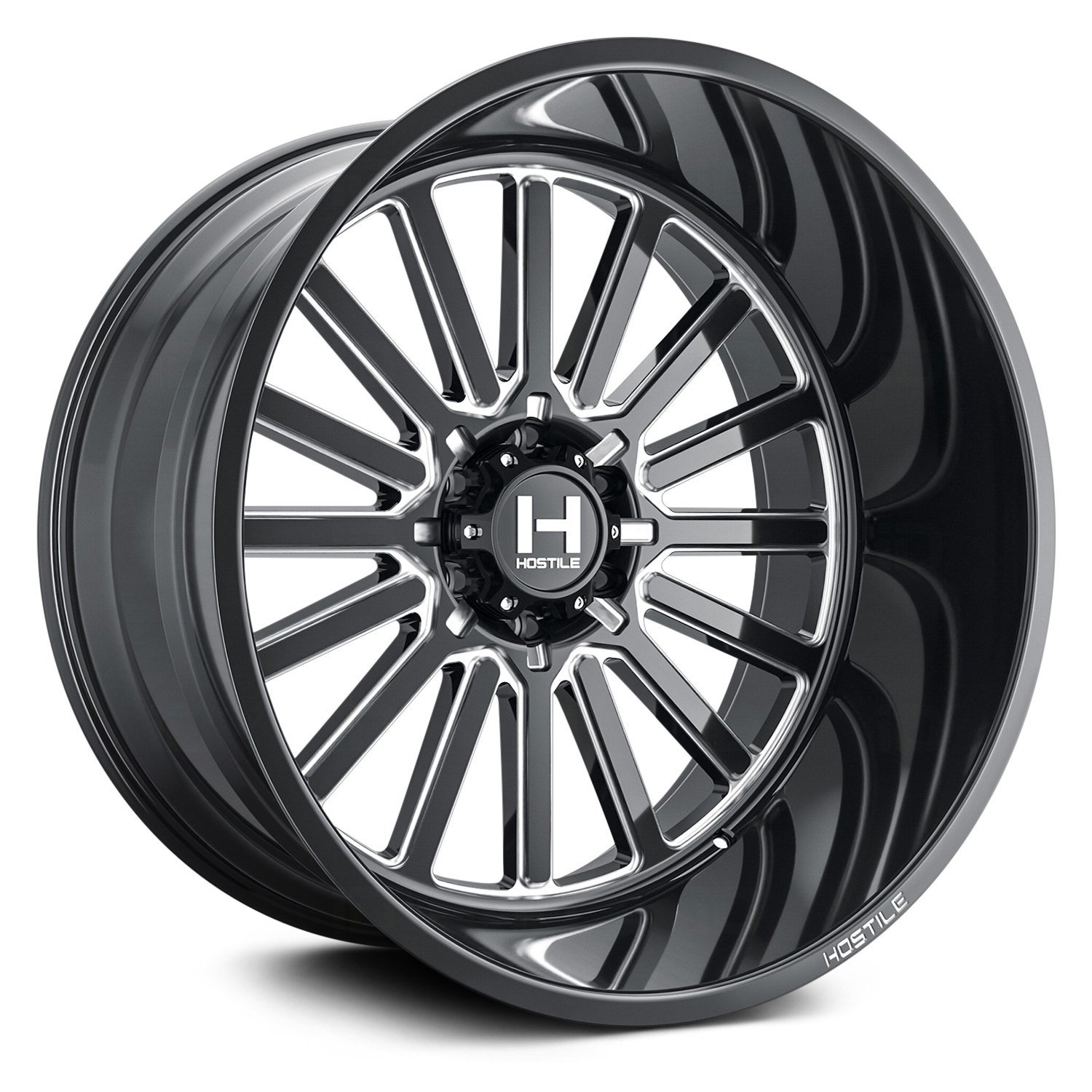 Hostile H Titan Wheels Blade Cut Rims