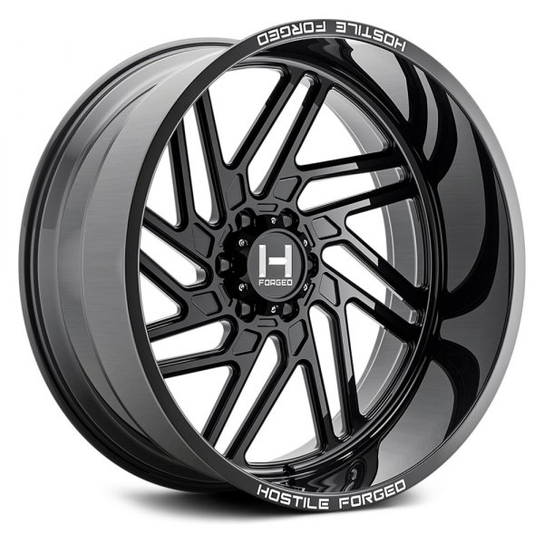 HOSTILE HF116 JIGSAW Wheels Gloss Black Rims