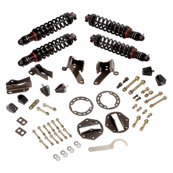 Hotchkis® - Front and Rear Lowering Manual Adjuster Coilover Kit