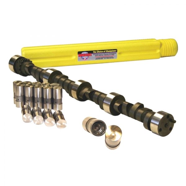 Howards Cams® - Oval Track Lift Rule™ Mechanical Flat Tappet Camshaft & Lifter Kit with Direct Lube (Chevy Small Block Gen I)