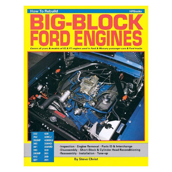 HP Books® - How to Rebuild Big-Block Ford Engines Manual