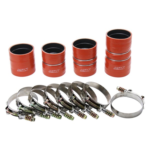 HPS® - High Temp Aramid Reinforced Silicone Intercooler Turbo Hose Boots Kit with T Bolt Clamps