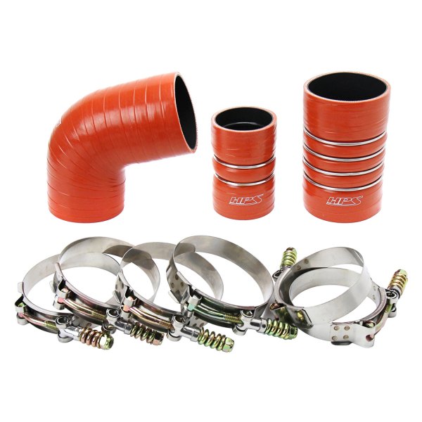 HPS® - High Temp Aramid Reinforced Silicone Intercooler Turbo Hose Boots Kit with T Bolt Clamps