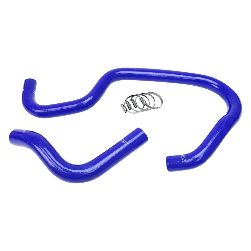 Hps R Blue Silicone Engine Coolant Radiator Hose Kit