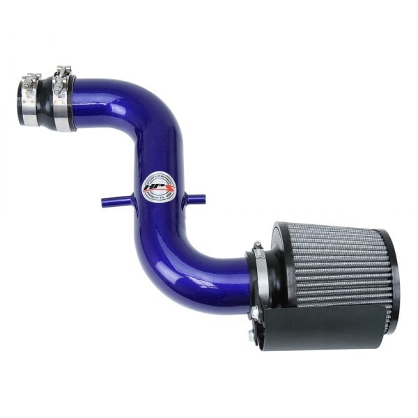 HPS® 827-526BL - Aluminum Powder Coated Blue Short Ram Air Intake System