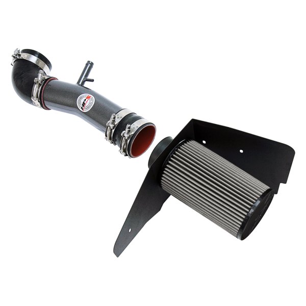 HPS® 827596GM Aluminum Gunmetal Short Ram Air Intake System
