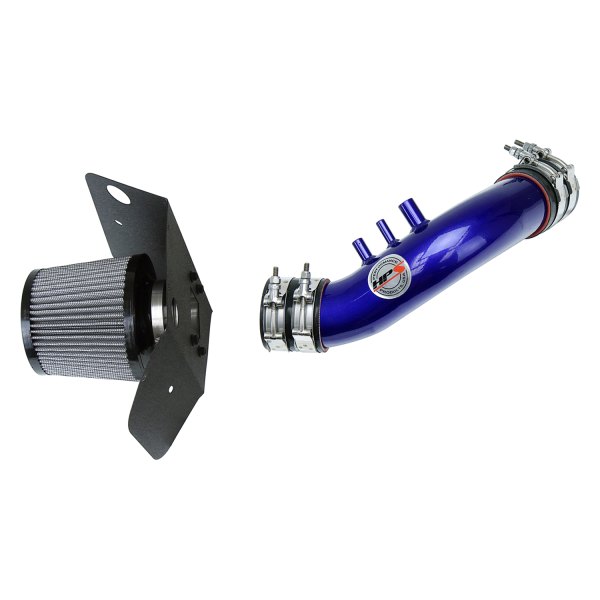 HPS Silicone Hoses® 827636BL Aluminum Powder Coated Blue Short Ram