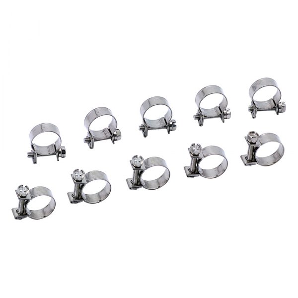 HPS® FIC16x10 Stainless Steel Embossed Silicone Coolant Hose Clamp Kit