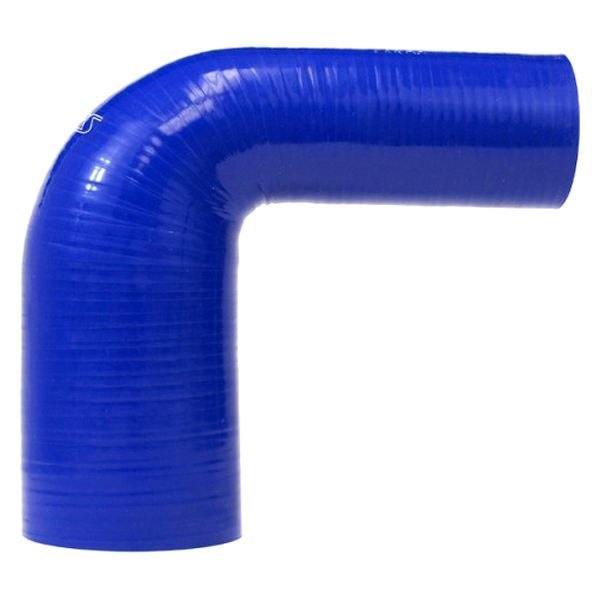 Blue 25mm 90 degree Silicone Turbo and Coolant Reinforced Hose Elbow ID