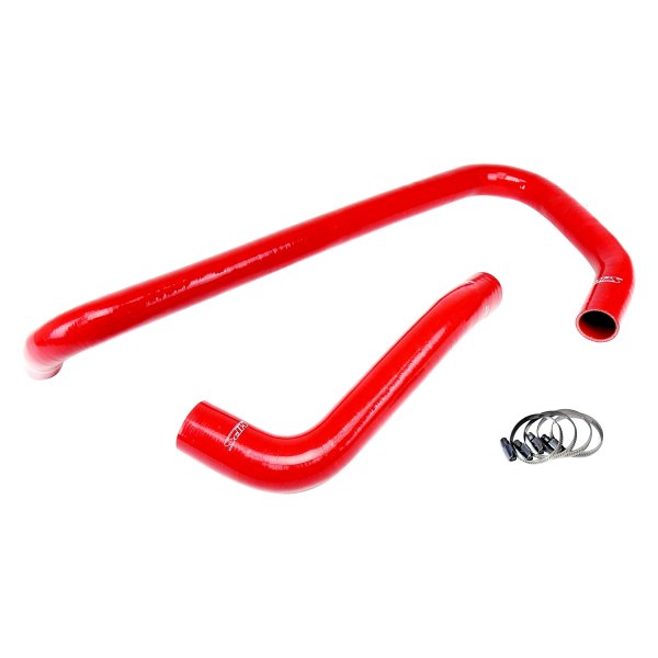 Hps Red Silicone Engine Coolant Radiator Hose Kit