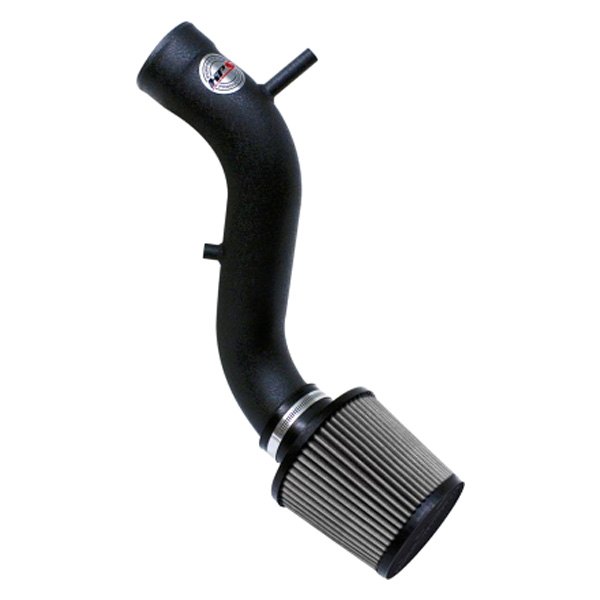 HPS Silicone Hoses® 837571WB Aluminum Wrinkle Black Cold Air Intake