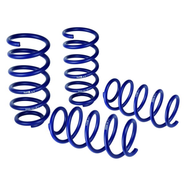 H&R® - 0.75" x 1.2" Sport Front and Rear Lowering Coil Springs