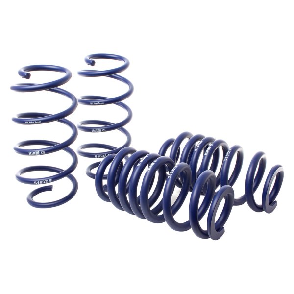 H&R® - 1.6" x 1.75" Sport Front and Rear Lowering Coil Springs