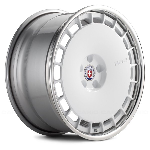 HRE Forged® - 935 3PC (Vintage Series) Gloss White with Polished Clear Outer