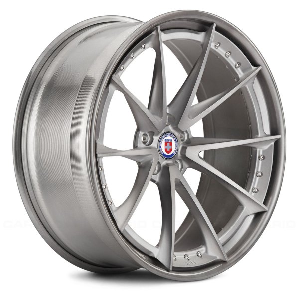 HRE Forged® - S204 3PC (Series S2) Frozen Dark Clear with Brushed Dark Clear Outer