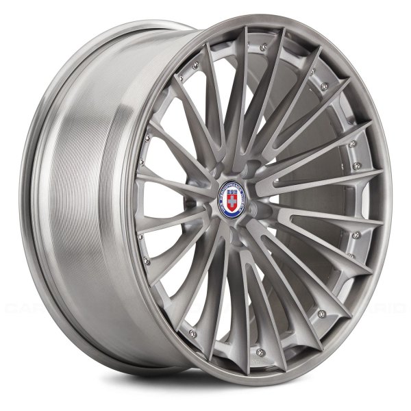 HRE Forged® - S209 3PC (Series S2) Frozen Dark Clear with Brushed Dark Clear Outer