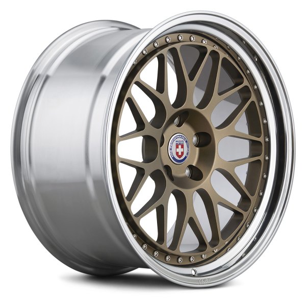 HRE Forged® - 300 FMR® 2PC (Classic Series) Satin Bronze with Polished Clear Barrel