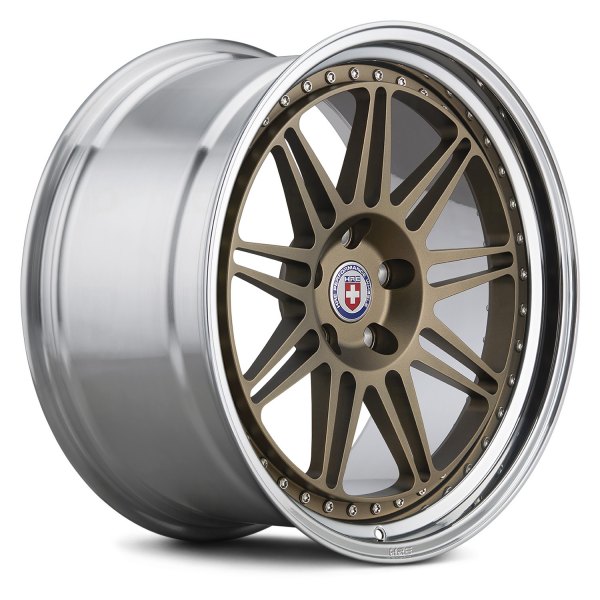 HRE Forged® - 301 FMR® 2PC (Classic Series) Satin Bronze with Polished Clear Barrel