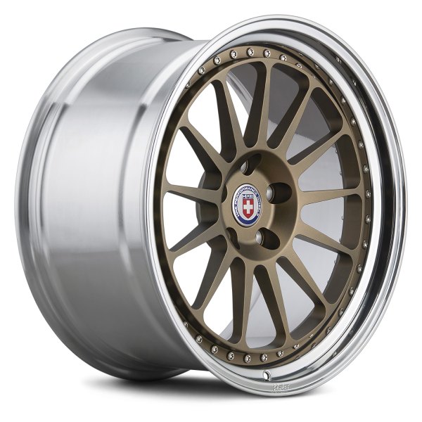 HRE Forged® - 303 FMR® 2PC (Classic Series) Satin Bronze with Polished Clear Barrel