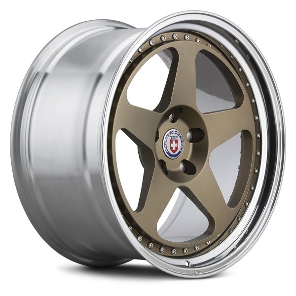 HRE Forged® - 305 FMR® 2PC (Classic Series) Satin Bronze with Polished Clear Barrel