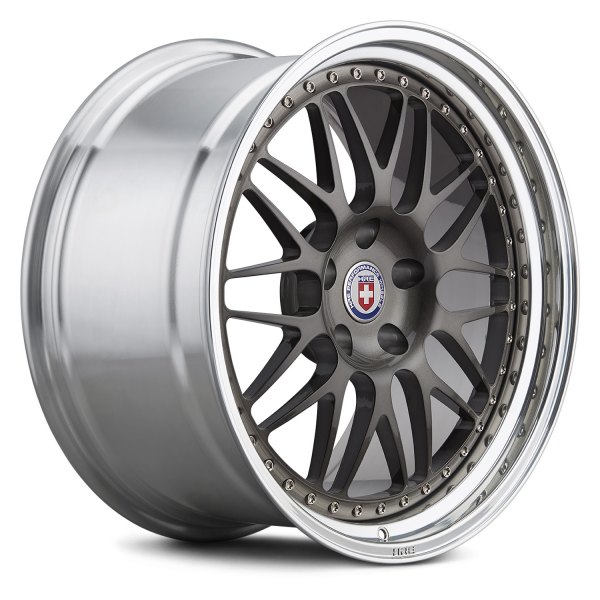 HRE Forged® - 540 FMR® 2PC (540 Series) Brushed Dark Clear with Polished Barrel