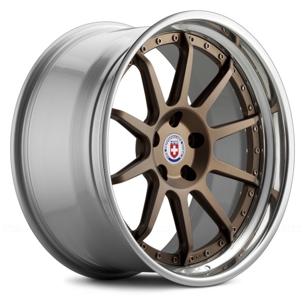 HRE Forged® - C103 3PC (Series C1) Satin Bronze with Polished Clear Outer