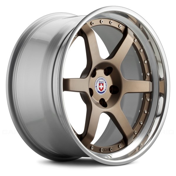 HRE Forged® - C106 3PC (Series C1) Satin Bronze with Polished Clear Outer