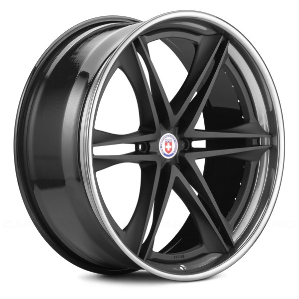 HRE Forged® - S267H 3PC (Series S2H) Textured Black with Polished Dark Clear Outer