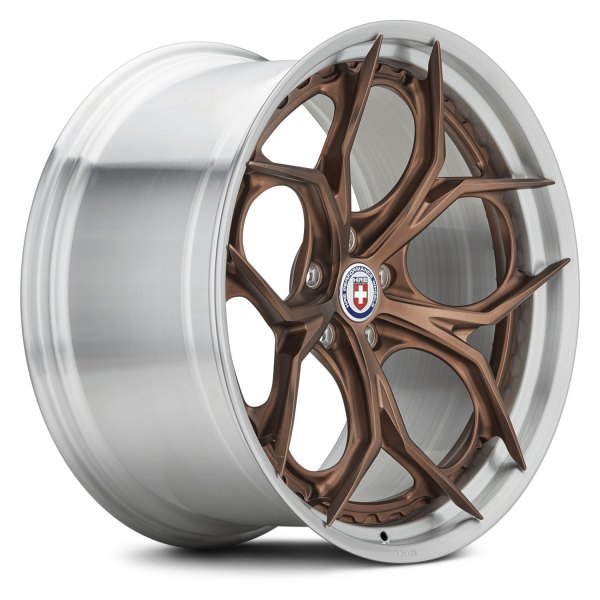 HRE Forged® - S111SC 2PC (Series S1SC) Polished Bronze with Brushed Clear Barrel
