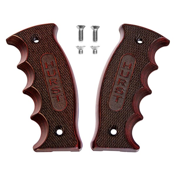 Hurst Shifters® - Rosewood Pistol Grip Replacement Plates