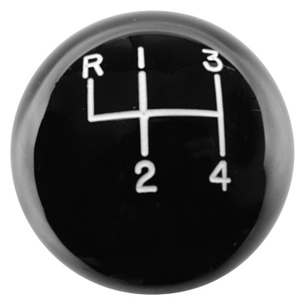 Hurst Shifters® - Manual 4-Speed Pattern Black Shift Knob