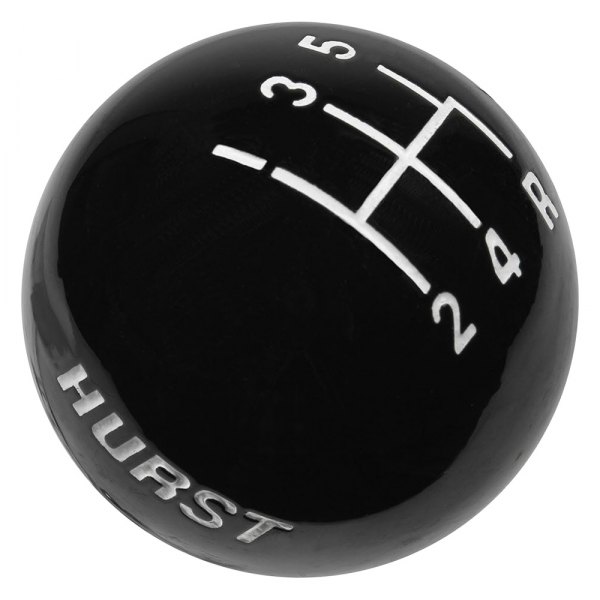 Hurst Shifters® 1630125 Manual 5Speed Pattern Black Shift Knob