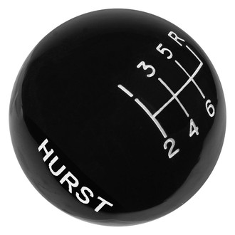 Hurst Shifters® - Manual 6-Speed Pattern Black Shift Knob
