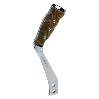 Hurst Shifters® - Manual Pistol Grip 4-Speed Pattern Wood Shifter Handle
