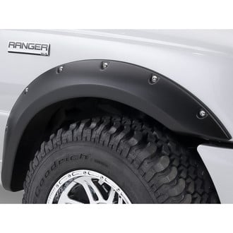 Husky Liners® - Pocket Matte Black Front and Rear Fender Flares