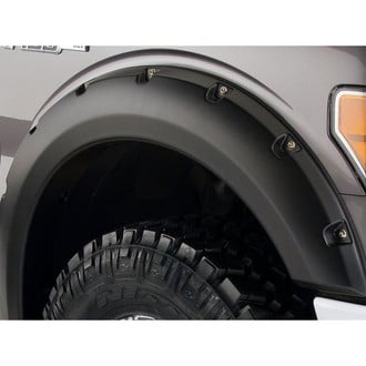 Husky Liners® - Pocket Matte Black Front and Rear Fender Flares