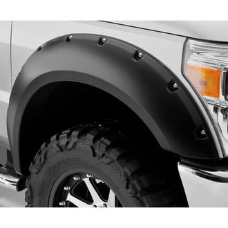 Husky Liners® - Pocket Matte Black Front and Rear Fender Flares