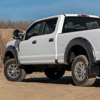 Husky Liners® - Pocket Matte Black Front and Rear Fender Flares