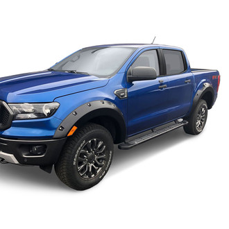 Husky Liners® 2802950 - Pocket Matte Black Front and Rear Fender Flares