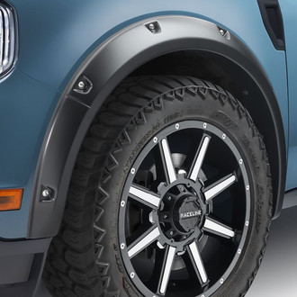 Husky Liners® - Pocket Matte Black Front and Rear Fender Flares
