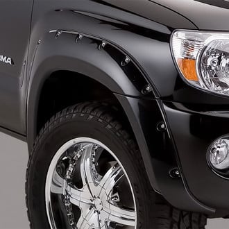 Husky Liners® - Pocket Matte Black Front and Rear Fender Flares