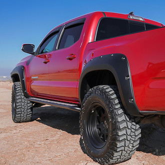 Husky Liners® - Pocket Matte Black Front and Rear Fender Flares