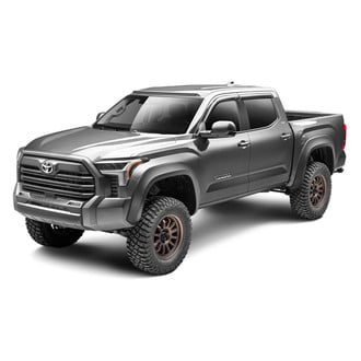 Husky Liners® - Flat Matte Black Front and Rear Fender Flares