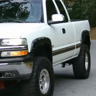 Husky Liners® - Pocket Matte Black Front and Rear Fender Flares