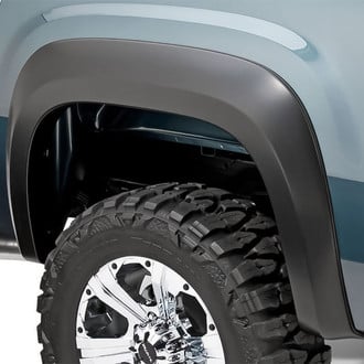 Husky Liners® - Flat Matte Black Front and Rear Fender Flares