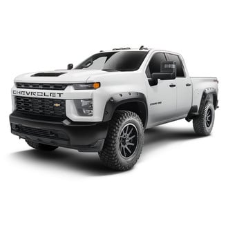 Husky Liners® - Pocket Matte Black Front and Rear Fender Flares