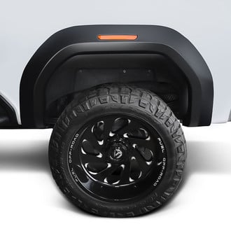 Husky Liners® - Pocket Matte Black Front and Rear Fender Flares